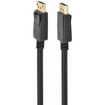 Gembird кабель DisplayPort CC-DP2-5M 5 м, 8 каналов, 3840 x 2160, 60 Гц, HDCP 1.3, черный (CC-DP2-5M)