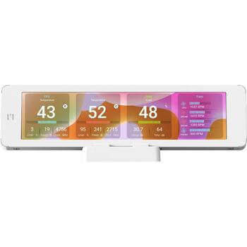 Zalman ZM-MF916 WHITE, sensoru paneļa displejs, 9.16'' IPS, 1920x462, 60Hz, USB, melns (ZM-MF916 WHITE)