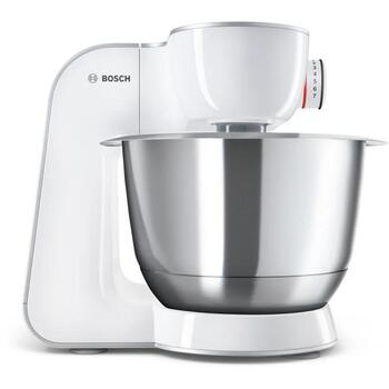 Bosch Кухонный комбайн MUM58200, 1000 W, 7 скоростей, 3.9 L, Белый, Замесчик, миксер, венчик (MUM58200)