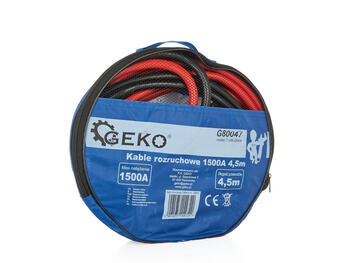 Palaišanas kabeļi 1500A, 4.5m, G80047, GEKO (G80047)