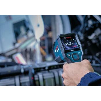 BOSCH GIS 12V-700-14 0601083A00, инфракрасный термометр, -30-700°C, 20:1, 4xAA, 12V, IP54 (0601083A00)