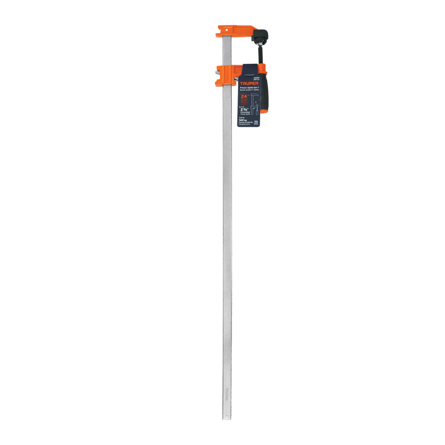 Spīle 600 mm, dziļums 60 mm, maksimālā slodze 140 kg PRF-24 TRUPER (PRF-24)