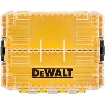 Dewalt TOUGHCASE® Kaste DT70803-QZ, 1 gab., modulārs dizains, TSTAK saderīgs, caurspīdīgs vāks (DT70803-QZ)