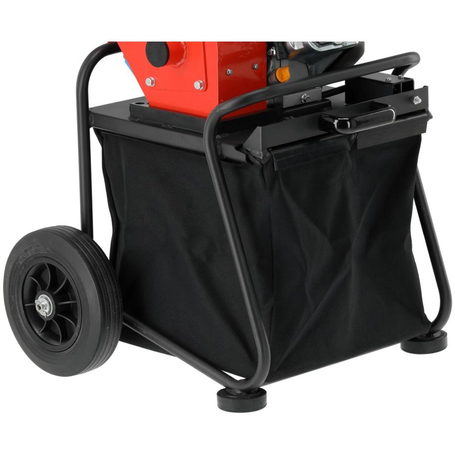 Yato benzīna smalcinātājs YT-86150, 196 cm³, 4.1 kW, 3600 min⁻¹, 50 mm, 64 l, 3.6 l, 0.6 l, 10