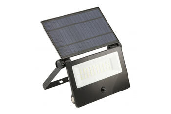 Gtv LED солнечный прожектор с датчиком движения LD-LUMOSII-3000-64, 3000 лм, 6400K, 2x2600 мАч, IP65, черный (LD-LUMOSII-3000-64)