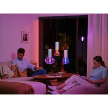 Philips Hue умная лампа WCA Lightguide G125 8720169311954, E27, 6.8Вт, 500лм, 2000-6500K, LED, Bluetooth, Zigbee (8720169311954)