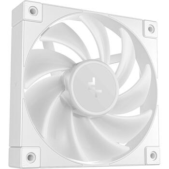 Deepcool Ventilators 120mm, R-FD12-WHAPN3-G, 63.6 cfm, 400-2050 rpm, 3 ventilatori, RGB apgaismojums, Hydro Bearing (R-FD12-WHAPN3-G)