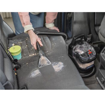 Компактный очиститель с функцией мойки 400W с легкой конструкцией SpotClean C9 Select черный серебристый X 3989N Bissell (3989N)