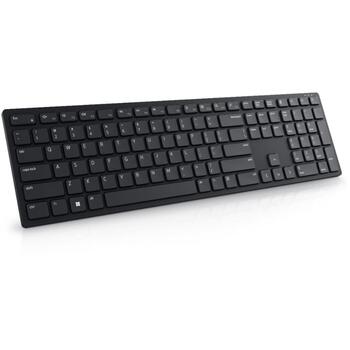 Dell klaviatūra KB500 580-AKOO, bezvadu, melna, 2.4 GHz, 12 programmējamas taustiņi, QWERTY US (580-AKOO)