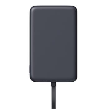 Компактный внешний аккумулятор с магнитной беспроводной зарядкой 10000 mAh 33 W USB-C PD серый BHR9823GL Xiaomi (BHR9823GL)