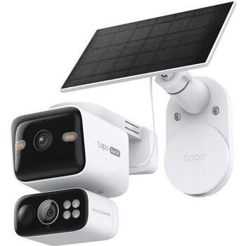 Tp-Link Беспроводная камера безопасности TAPO C645D KIT, 2K, 10.8x цифровое увеличение, 2 объектива, 360° горизонтальный обзор (TAPO C645D KIT)