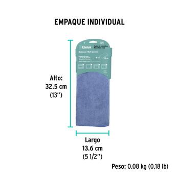 Mikrošķiedras dvielis 40 x 60 cm Klintek ® MIC-60 TRUPER (MIC-60)