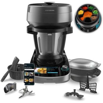 Cecotec Mambo CooKing Victory 4700, 1700 Вт, 19 скоростей, 4.5 Л, нержавеющая сталь, Wi-Fi, автоочистка (4700)