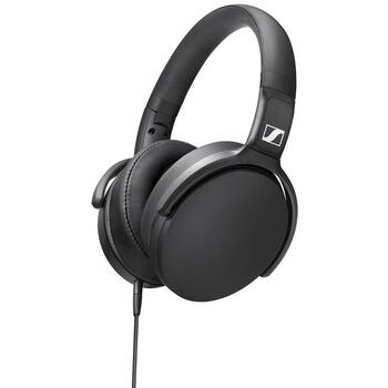 Sennheiser | Headphones | HD 400S | Wired | Over-Ear | Black | Noise canceling | Noise reduction (508598)