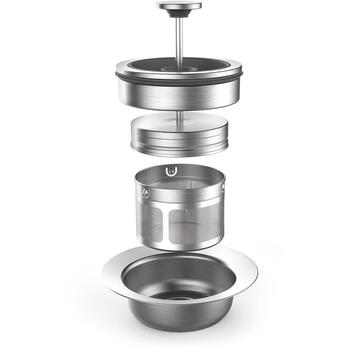Gastroback Чайник 42440, 2000 W, 1,5 L, LCD, 0,85 m, Нержавеющая сталь, 360° Поворот, Регулируемый термостат (42440)