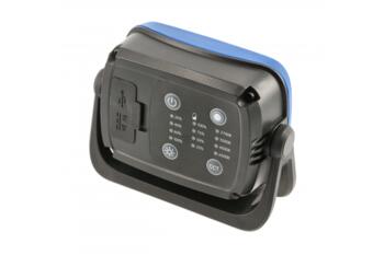 Hogert darba lukturis HT1E431, 1500lm, 6500K, 4500K, 3500K, 2700K, IPX4, IK07, 8000mAh, 3.7V, 17h, 6h, 360°, USB-C, USB-A (HT1E431)