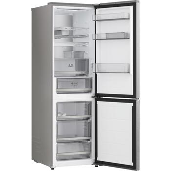 Lg Холодильник с морозильником GBBS716CMB, 333л, 60см, Нержавеющая сталь, Wi-Fi, Автоматическое размораживание, 3 отсека (GBBS716CMB)
