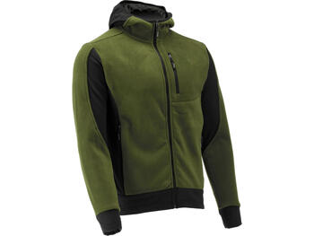 Yato флисовая куртка с капюшоном YT-79191, XL, 188-196 см, 110-118 см, 300 г/м², 100% полиэстер, 5 карманов, молния, категория I (YT-79191)