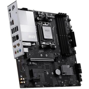 Msi PRO B840M-P WIFI6E mātesplate, 243.8mm, 4xSATA, 2xM.2, 4xUSB 2.0, 1xHDMI, 7.1 kanāli, Wi-Fi 6E, Bluetooth 5.3 (PRO B840M-P WIFI6E)