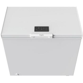 Whirlpool Морозильник W3RHS19EW2, 198L, 85см, E, отдельно стоящий, дисплей, быстрая заморозка, 10кг/24ч (W3RHS19EW2)