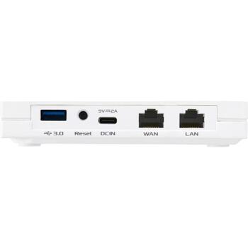 Asus AX3000 Двухдиапазонный WiFi 6 Мини-роутер RT-AX57 Go 90IG08N0-MU9C00, 802.11ax, 10/100/1000 Mbit/s, 1 RJ-45 порт (90IG08N0-MU9C00)