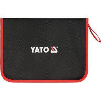 Набор инструментов Yato YT-08442, 19 шт., для снятия обивки, нейлон, углеродистая сталь #45, рукоятки PP, устойчив к царапинам (YT-08442)