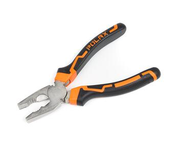 Kombinētās knaibles ar divkomponentu rokturi, Cr-V, 180 mm 35-002 POLAX (35-002)