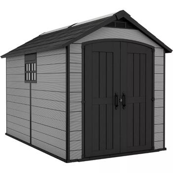 Keter Садовый сарай Premier 7511 29212373, 228x350x252 см, пластик, двустворчатая дверь, окно (29212373)