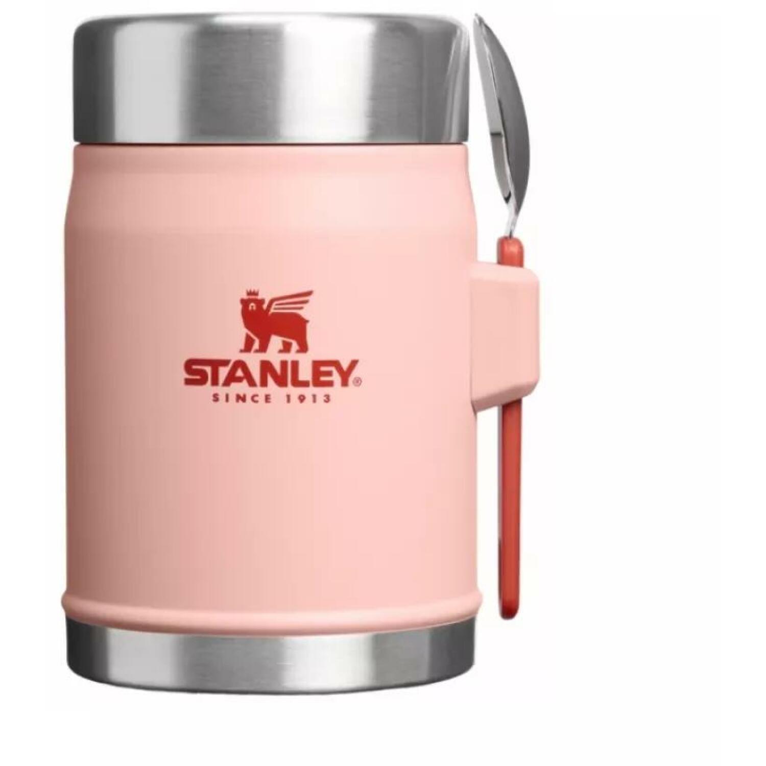 Stanley Термос для еды 28113530111 0.4L, Розовый, Сохраняет тепло до 7ч, Сохраняет холод до 7ч (28113530111)