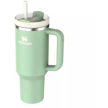 Stanley Термокружка 2813230063 1,18L, сохраняет тепло до 7ч, холод до 11ч, холод с льдом до 2д, зеленая, крышка FlowState (2813230063)