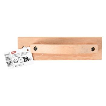 Kreator Металлическая щетка KRTH50001, 96 рядов, 145x40мм, стальная щетина, деревянная ручка, нескользящая рукоятка (KRTH50001)
