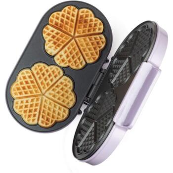 Giles & Posner Vafeļu panna EK6700GSPPVDE, 1400 W, 18 cm, regulējams termostats, nepiedegošs pārklājums, indikatora lampiņas (EK6700GSPPVDE)