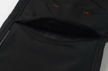 Pesso Nebraska J46 softshell bikses, melnas, C46, 300g/m², ūdens/vēja necaurlaidīgas, elpojošas, ceļgalu sargu kabatas (NEBRASKAJ46)