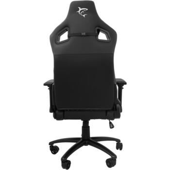 White Shark PHOENIX игровое кресло, черный, 63x76x134см, 20кг, 120кг, 4D подлокотники, металлический каркас, PU кожа (PHOENIX)