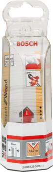 V veida gropju frēze 8 mm, D 12,7 mm, Rokas frēzēm, malu frēzēm V VEIDA GROPJU FRĒZE EXPERT FOR, 2608629369, BOSCH (2608629369)