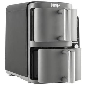 Ninja aerogrils SL400EU, 2470 W, 9.5 l, 40 - 240 °C, 2 atvilktnes, taimeris, termostats, nerūsējošais tērauds (SL400EU)
