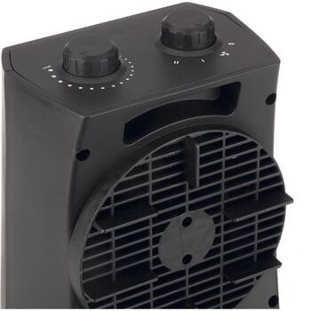 Jata Электрический обогреватель с вентилятором TV74, 2000 W, 1000 W, 230 V, 50 Hz, Черный, Для помещений, Переносной (TV74)