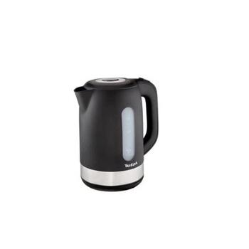 Tefal Чайник KO330830, 2400 Вт, 1.7 Л, пластик, 360° поворотная база, черный (KO330830)
