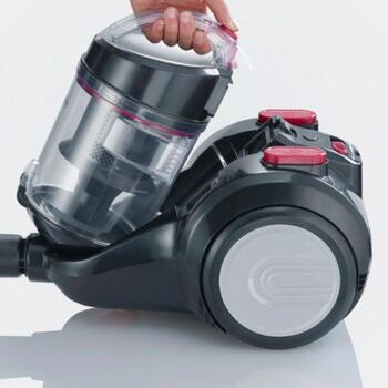 Severin CY 7089 7089-000, 750 Вт, 2,1 л, 9 м, HEPA13, телескопическая трубка, турбощетка, паркетная щетка (7089-000)