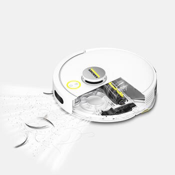 Karcher RCV 3 1.269-110.0 Робот-пылесос 2.4 л Li-Ion 130 мин LiDAR Сухая и влажная уборка Белый (1.269-110.0)