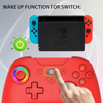 Subsonic bezvadu kontrolleris Switch SA5633-3, 9h, 10h, 6 asu žiroskops, 3 vibrācijas līmeņi, 2 programmējamas pogas (SA5633-3)
