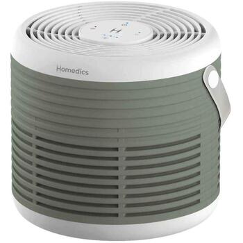 Homedics gaisa attīrītājs AP-T63GN-WW, 42m², 20-53dB, True HEPA filtrs ar aktivēto ogli, 3 ātrumi, ēterisko eļļu paplāte, zaļš (AP-T63GN-WW)