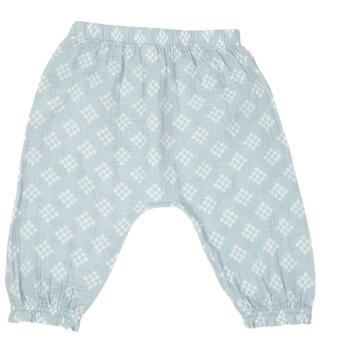 Lodger Hipster Tribe Muslin детские штаны HS 105_62, 62, 100% хлопок, 40°C, синие, 0-3 мес. (HS 105_62)