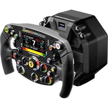 Thrustmaster руль Ferrari SF-25 Edition 4060466, черный, углеродное волокно, PS5, PS4, PC (4060466)