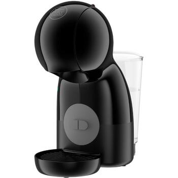 Delonghi Кофемашина EDG110.AB Piccolo XS, 15 бар, капсула, черный, 1400 Вт (EDG110.AB)