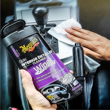 Meguiar's G13600 Влажные салфетки для интерьера 25 шт. (США) (G13600)