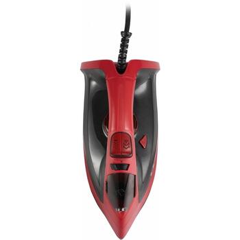 Mesko Gludeklis MS 5031, 2400 W, Nepārtraukta tvaika 40 g/min, Tvaika palielināšana 70 g/min, Sarkans/Melns (MS 5031)