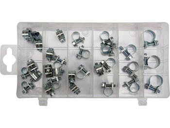 Yato skavu komplekts YT-06783, 30 gab, 6-16 mm, oglekļa tērauds, Ø6-8 mm x7, Ø7-9 mm x7, Ø8-10 mm x5, Ø9-11 mm x5, Ø10-12 mm x3 (YT-06783)