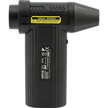 Yato воздуходувка и пылесос YT-82936, 130000 об/мин, 7.4 В, 4000 мАч, USB Type-C, 3 скорости, магнитное крепление (YT-82936)