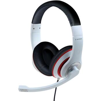 Gembird наушники MHS-03-WTRDBK 20-20000 Гц, 32 Ω, 1.8 м, 200 г, поворотный микрофон, встроенное управление (MHS-03-WTRDBK)
